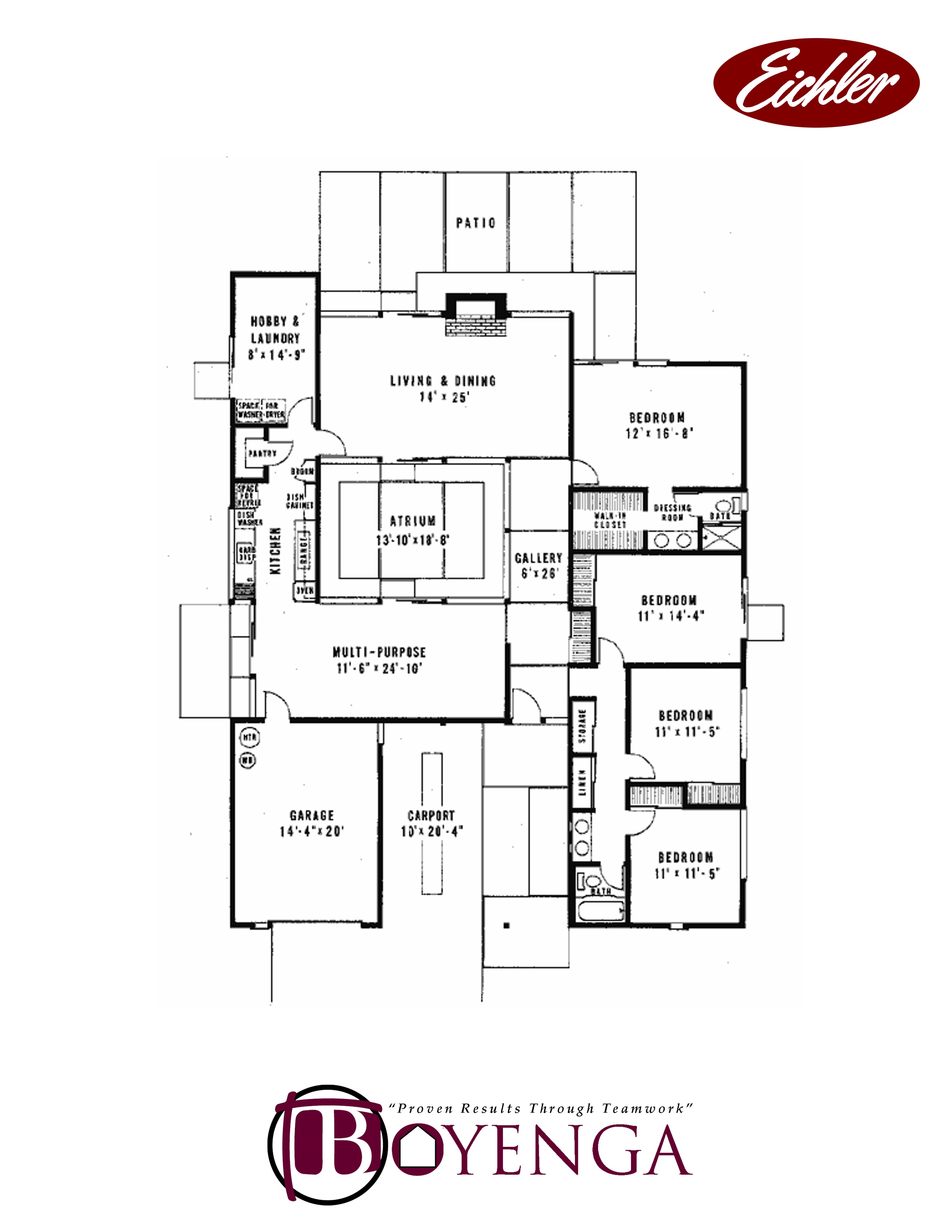 Burlingame Eichler Real Estate Floor Plans Burlingame Mid