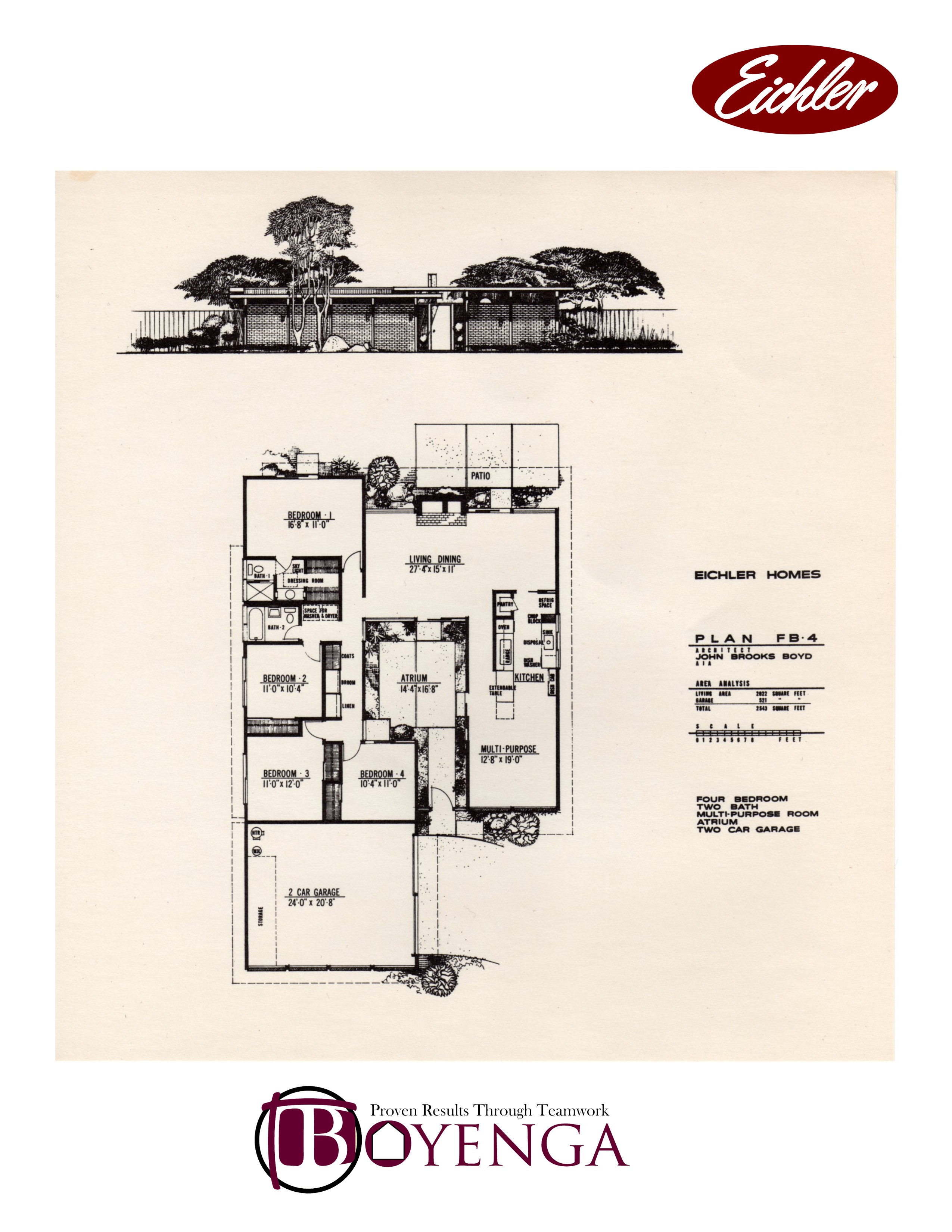 Eichler Floor Plans For Sale Go Images Load