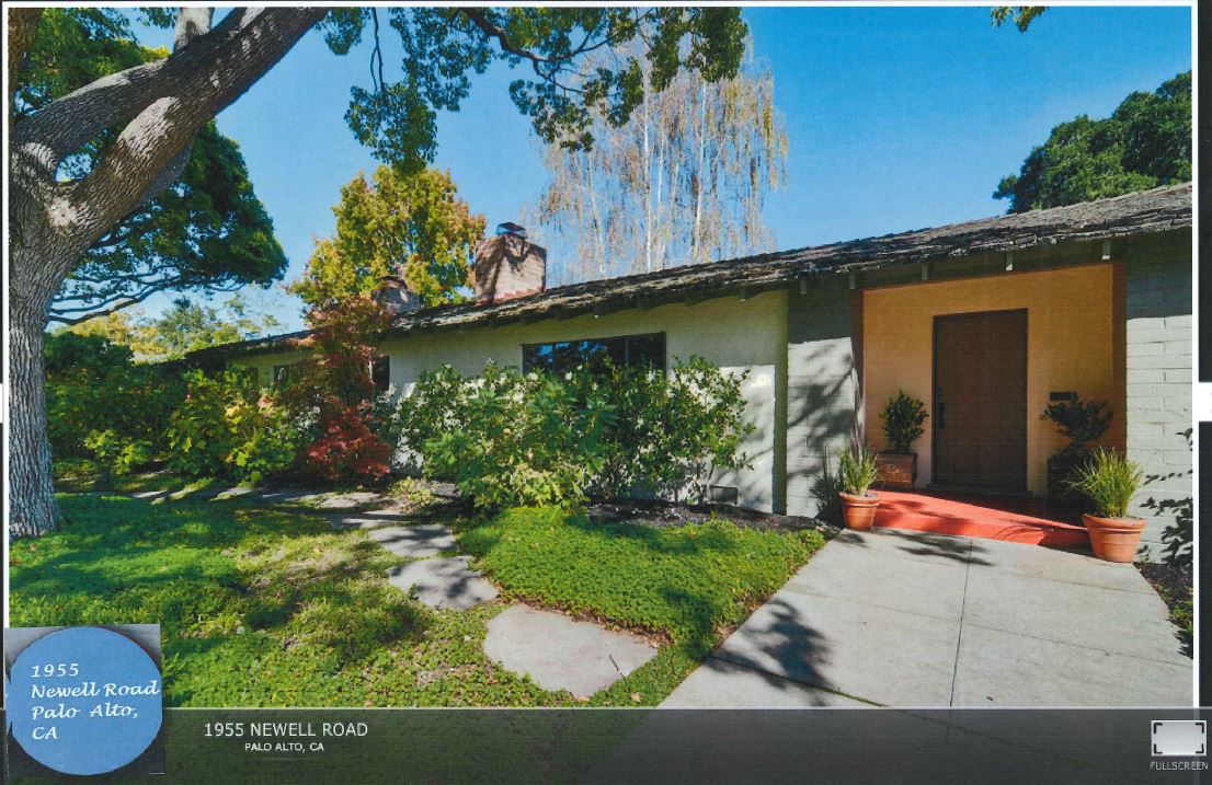 1955 Newell Drive, Palo Alto